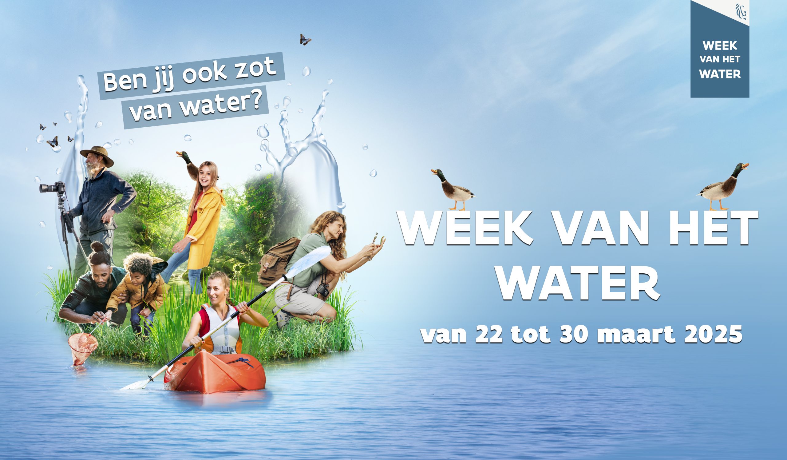 Ook zot van water? Beleef de Week van het Water