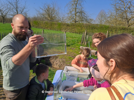 Op zoek naar waterdiertjes