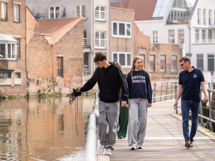 Staalname microplastics Mechelen