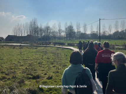 Wandeling aan de Mark